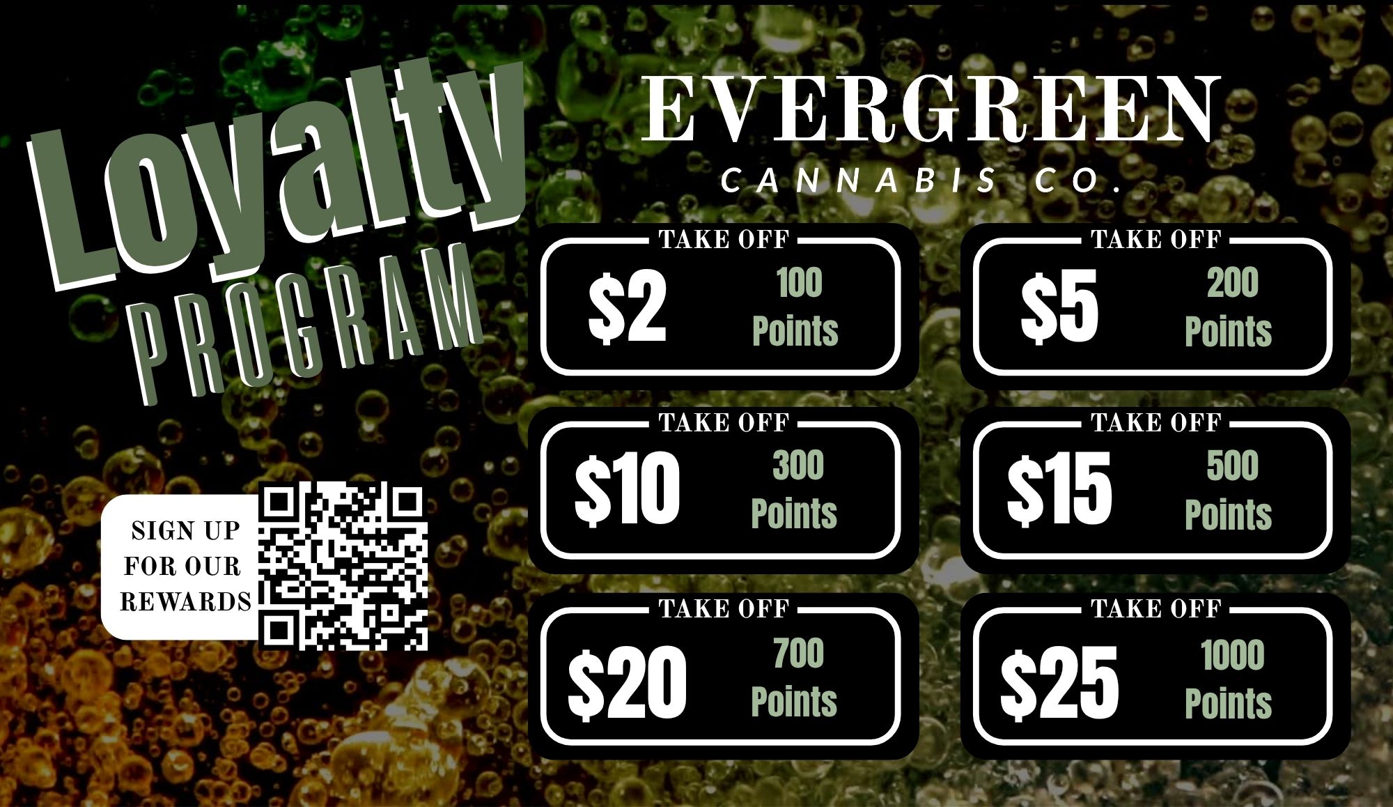 Evergreen Loyalty Program